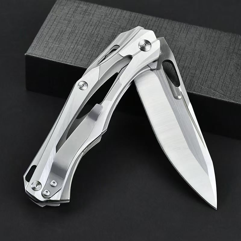 9'' New 7Cr17MoV Blade Steels Handle Pocket Folding Knife VTF06