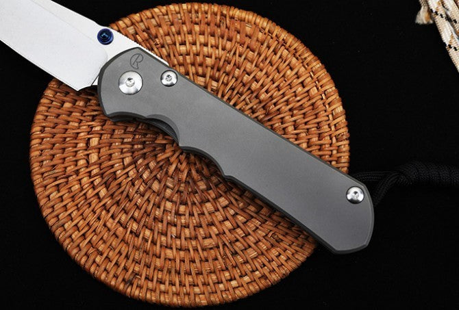 New CNC S35V Blade Sebenza 21 Style Full T4C Titanium Handle Pocket Camping Folding Knife DF188