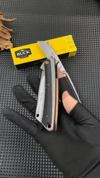 7.5" New FoldingTool D2 Steel Blade Aluminum Handle Camping Tool DF263