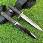 12'' New CNC 8CR13 Blade FORPRENE Handle Survival Hunting s Tool VTH14