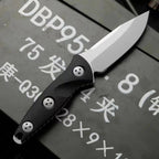8'' New M390 Steel Stone Wash 4MM Blade G10 Handle Full Tang Camping Tool VTH74