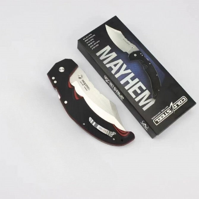 New Folding Knife S35VN Blade Nylon Fiberglass Handle Knife DF06