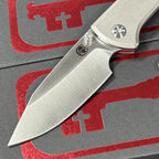 8'' New Folding Tool M390 Blade Full T4C Titanium Handle  Camping Tool VTF119