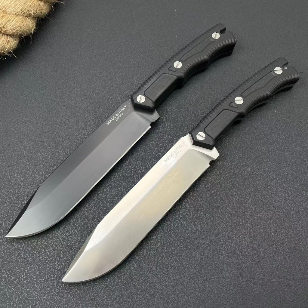 New Fixed Blade N690 Blade G10 Handle Camping Hiking Knife VTH17