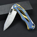 9'' New 7Cr17MoV Blade Steels Handle Pocket Folding Knife VTF06