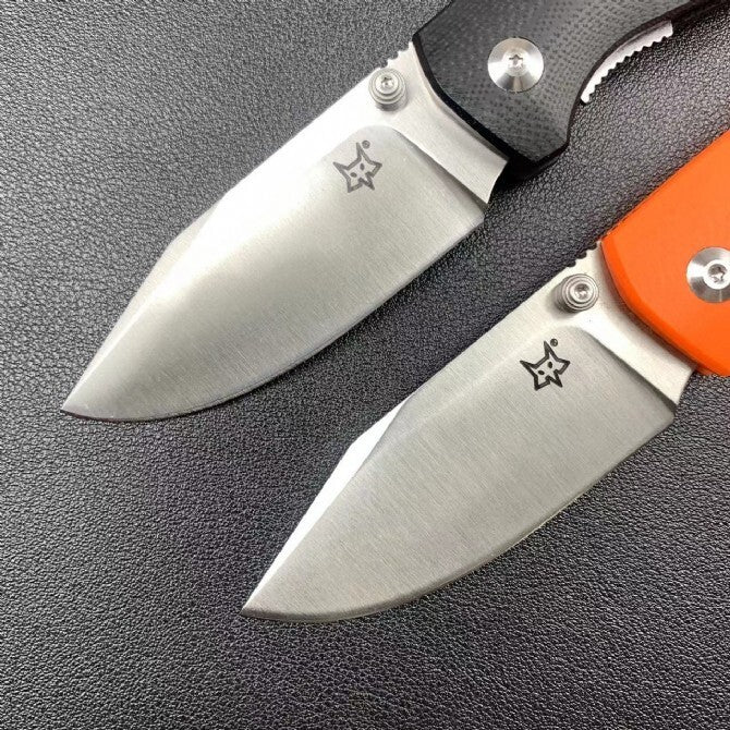 7'' New N690 Blade G10 Handle Camping Folding Knife VTF523
