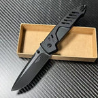 New N690 Blade Aluminum Handle Camping Pocket Folding EDC Tool VTF118