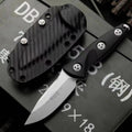 8'' New M390 Steel Stone Wash 4MM Blade G10 Handle Full Tang Camping Knife VTH74