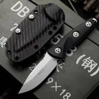 8'' New M390 Steel Stone Wash 4MM Blade G10 Handle Full Tang Camping Tool VTH74
