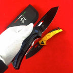8'' New Fast Opening Magnacut Blade Aluminum Handle Camping Folding Tool VTF552