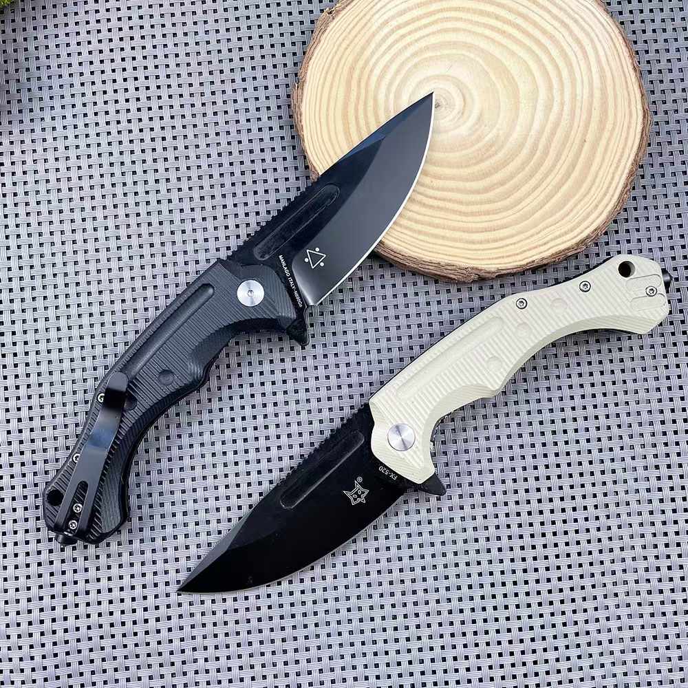 8.5'' New N690 Blade G10 Handle Folding Camping Knife VTF169