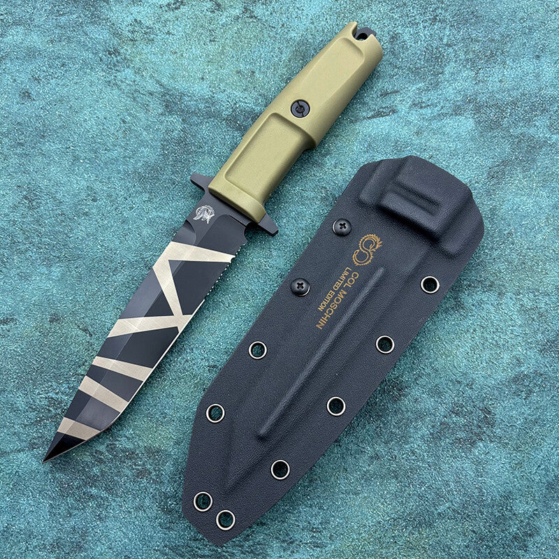 11'' New CNC A8 Steels Blade Craton Handle Camping Knife VTH53