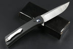 9'' New Fast Opening CNC D2 Blade G10 Handle Survival Pocket Folding Tools DF46