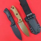 2Pcs/Lot 9'' New D2 Blade GlassFibre Handle Full Tang Camping Tool BK19