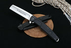 9'' New CNC Fast Opening 3MM Blade Aluminum Handle Pocket Folding Tool VTF02