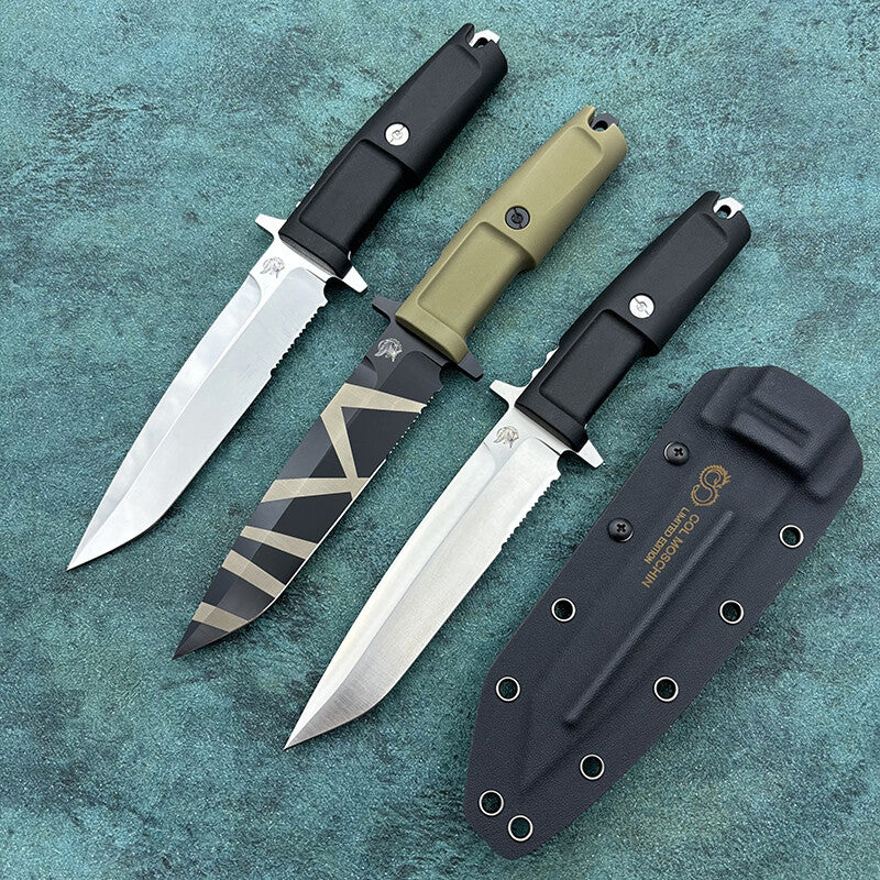 11'' New CNC A8 Steels Blade Craton Handle Camping Knife VTH53