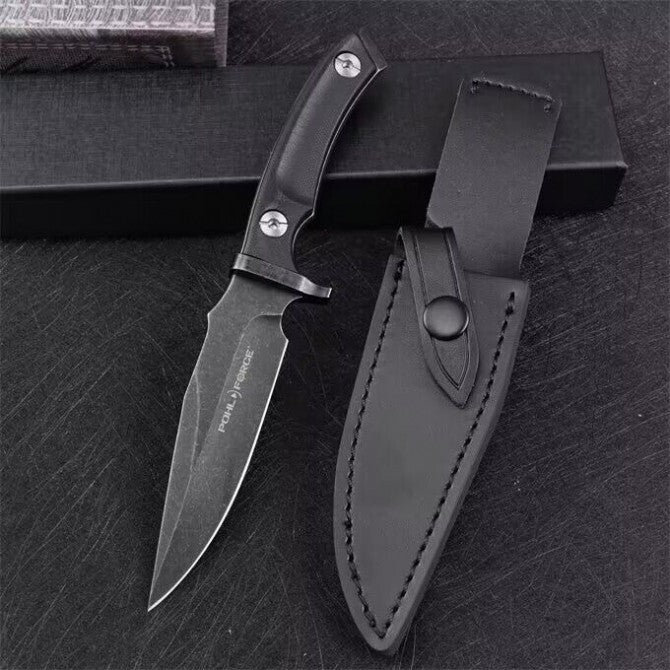 8'' New CNC D2 Blade Full Tang G10 Handle Sharp Knife VTH70