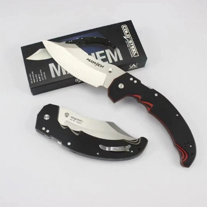 New Folding Knife S35VN Blade Nylon Fiberglass Handle Knife DF06