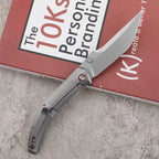 9.5'' New Manual Folding Tool 14C28N Blade Full T4C Titanium Handle  Folding Tool VTF57