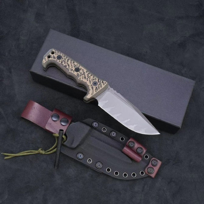 10'' New Candmade Customization Z-WEAR Blade Camping Knife VTH12