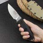 8''New CNC Stone Wash DC53 Blade G10 Handle Camping Tool VTH75