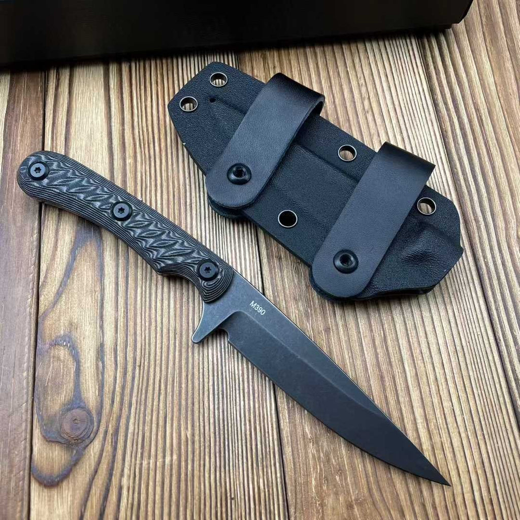 7.5'' New M390 Fixed Blade G10 Handle Collection Camping Knife VTH11
