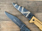 New Manual Folding Tool 5MM Blade Aluminum Handle Lockback Pocket Tool VTF85