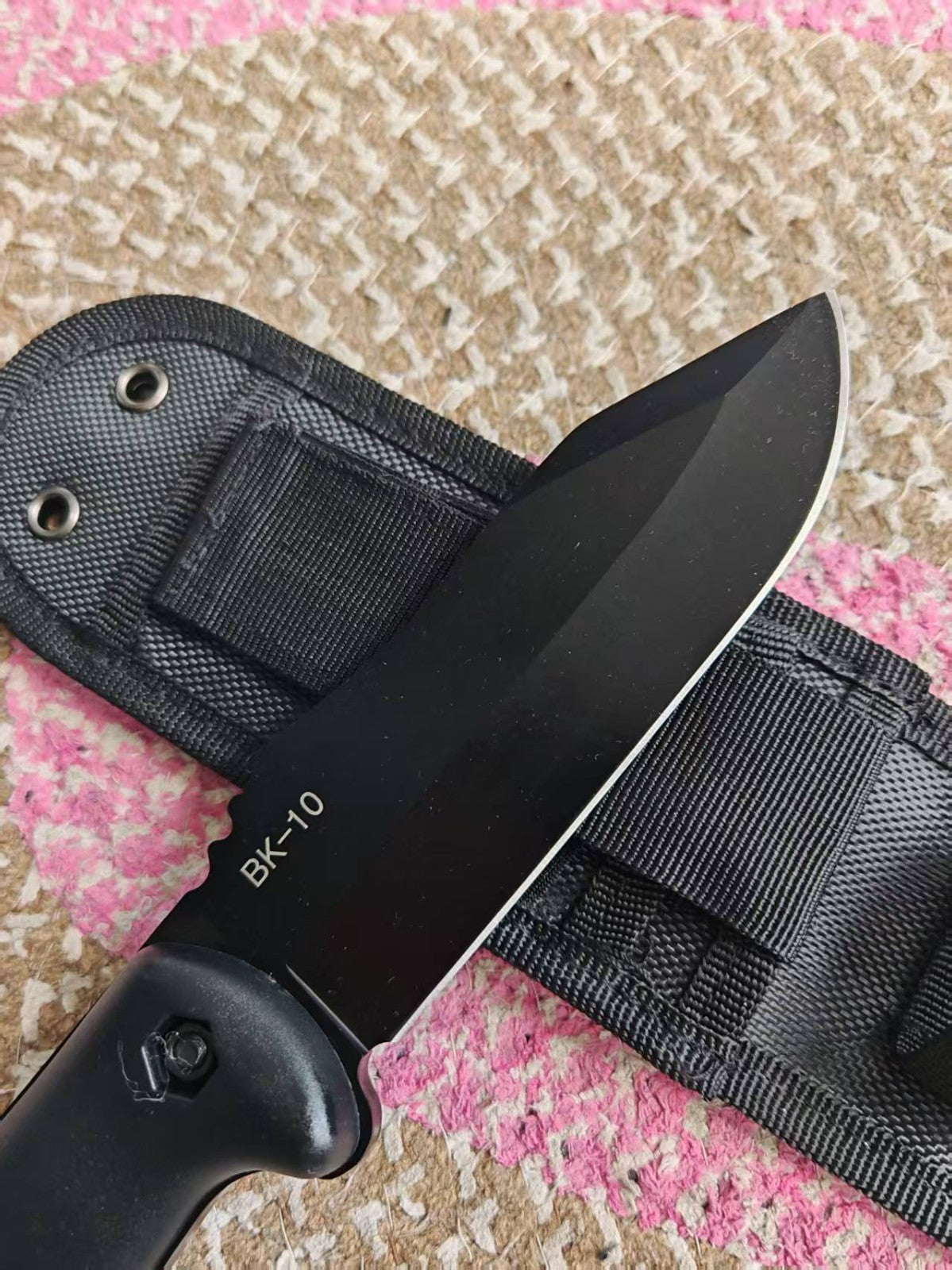 11''New 1905Cro-Van Blade Fiberglass Handle Full Tang Camping Knife BK10