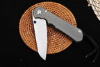 New CNC S35V Blade Sebenza 21 Style Full T4C Titanium Handle Pocket Camping Folding Tool DF188