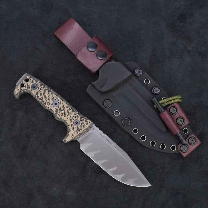 10'' New Candmade Customization Z-WEAR Blade Camping Knife VTH12