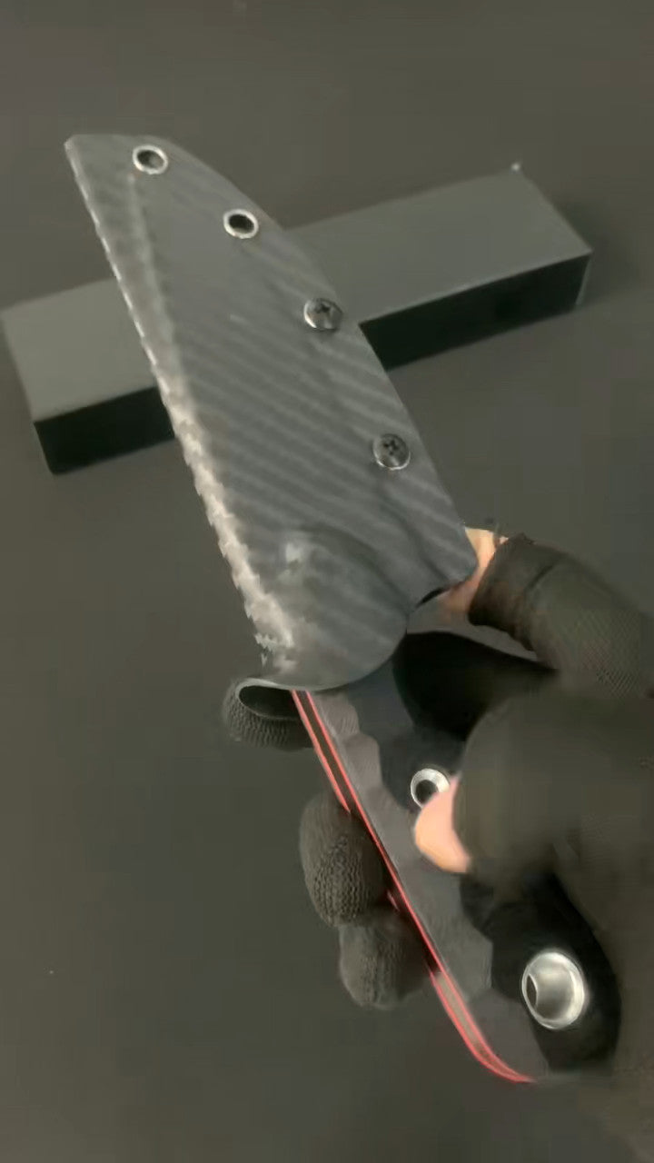 8.5''New 8Cr13MoV Blade G10 Handle Full Tang Camping VTH89
