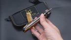8'' New Fast Opening VG10 Damascus Blade Wood Handle Pocket Folding Tool VTF123