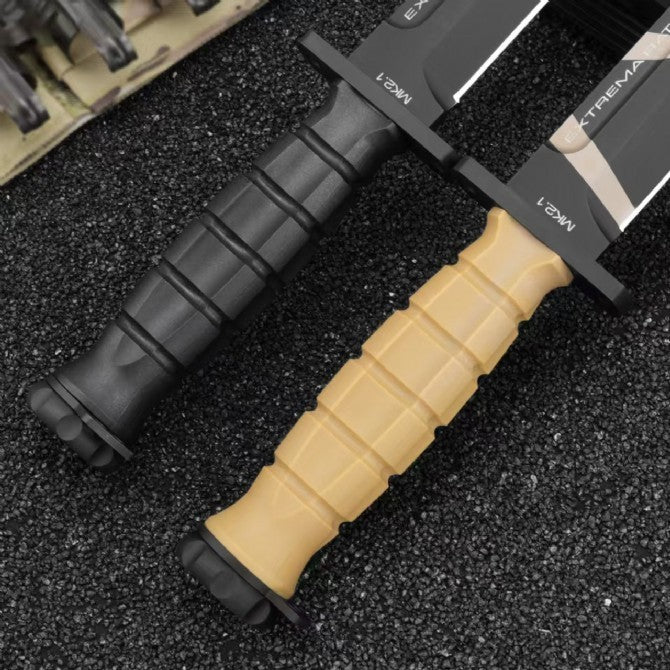 12'' New CNC N690 Steel Blade Nylon Handle Camping Knife VTH36N