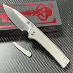 8'' New Folding Tool M390 Blade Full T4C Titanium Handle  Camping Tool VTF119
