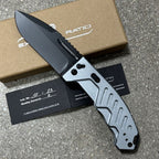 9'' New N690 Blade Aluminum Handle Climbing Camping Pocket Folding Tool VTF194
