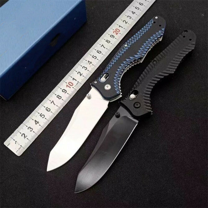 8.5'' New CNC M390 Steel Blade G10 Handle AXIS Lock Folding Pocket Knife VTF32