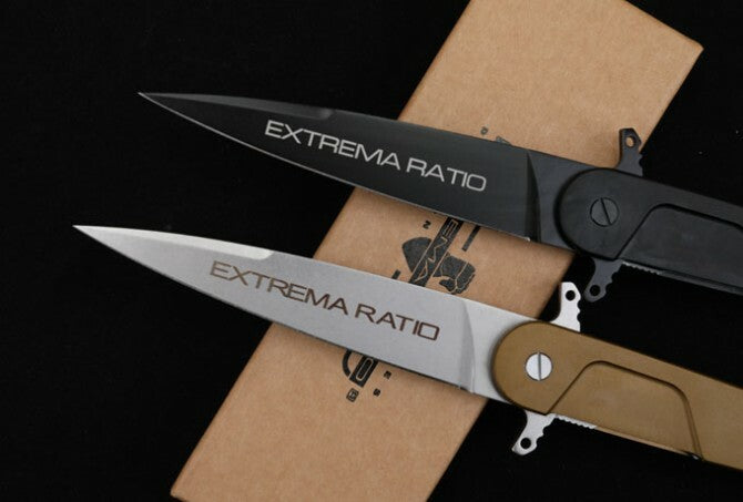 New Manual Folding Knife 3MM Blade Aluminum Handle Pocket Folding Knife VTF192