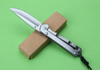 New 440C Steel Blade Sebenza21 Style All Steel Handle Pocket Folding Tool VTF39