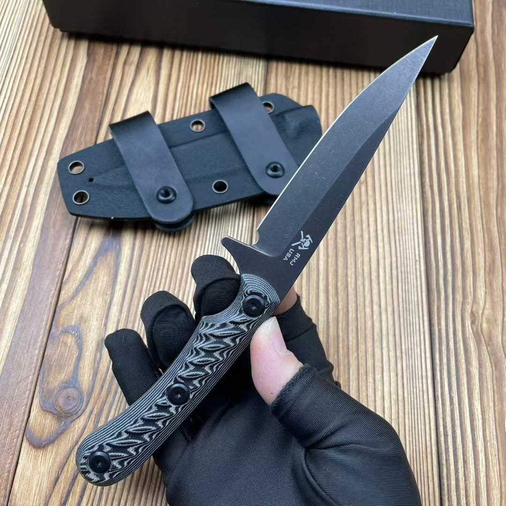 7.5'' New M390 Fixed Blade G10 Handle Collection Camping Knife VTH11