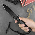 11'' New DC53 Steels Blade Aluminum Handle Camping Knife VTH117