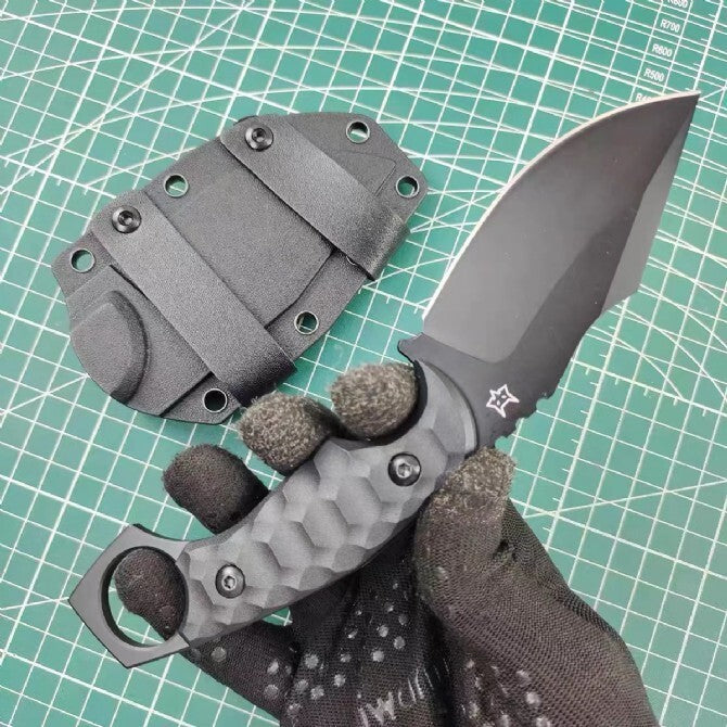 8'' New NioLox Steel Fixed Blade Fiberglass Handle Collection Claw Knife C04