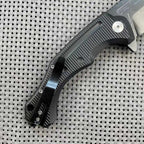 8.5'' New N690 Blade G10 Handle Folding Camping Tool VTF169