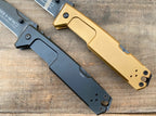 New Manual Folding Tool 5MM Blade Aluminum Handle Lockback Pocket Tool VTF85