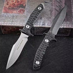 8'' New CNC D2 Blade Full Tang G10 Handle Sharp Tool VTH69