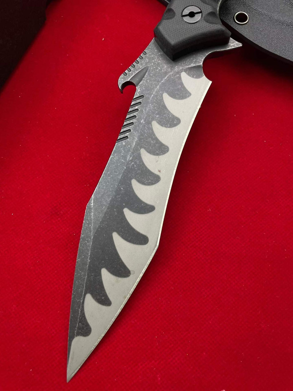12'' New 9CR14MOV Steel Blade ABS Handle Camping Hunting Knife VTH49