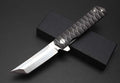 8'' New CNC D2 Blade Fast Opening Full Steel handle Pocket Folding Knife VTF51