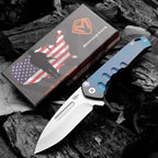 8.5''New Manual Folding Tool D2 Steel Blade All Steel Handle Folding Tool DF33