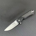 7'' New D2 Blade Steels Handle Pocket Folding Camping Knife DF02