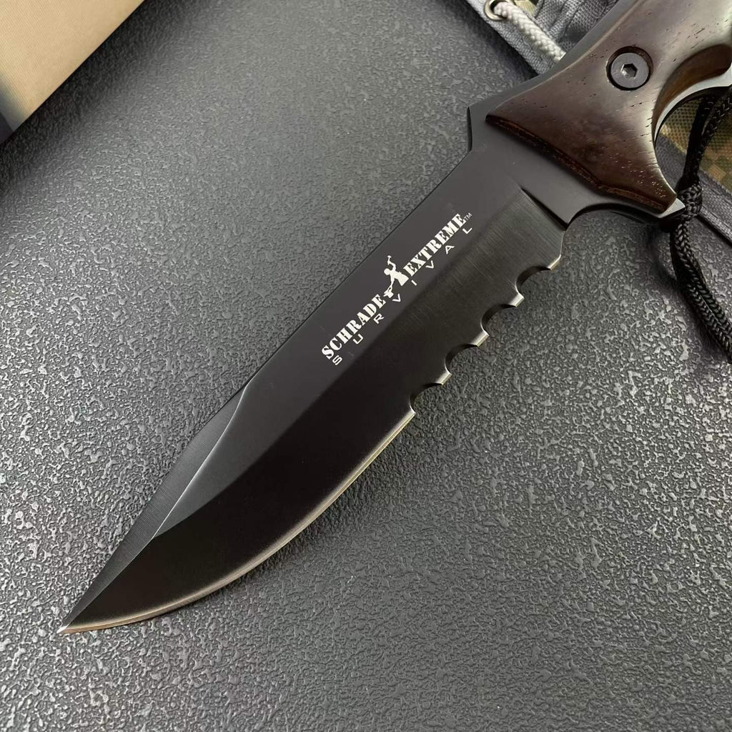 12'' New 9Cr15MoV Steels ABS handle camping Hunting Knife VTH87W