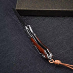 8'' New Folding Tool Wood Handle VG10 Damascus Blade Camping PocketTool VTF42